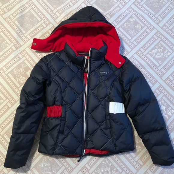 Kids Tommy Hilfiger Winter Jacket, Hat & Scarf Set - Picture 1 of 4